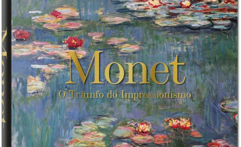  Livro de arte:“Monet. O triunfo do impressionismo”