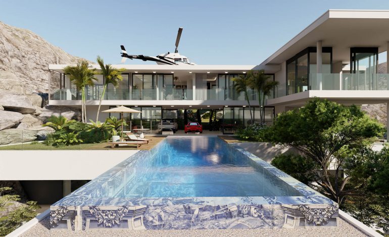  Exuberância: mansão de $ 15 milhões na ilha de Capri
