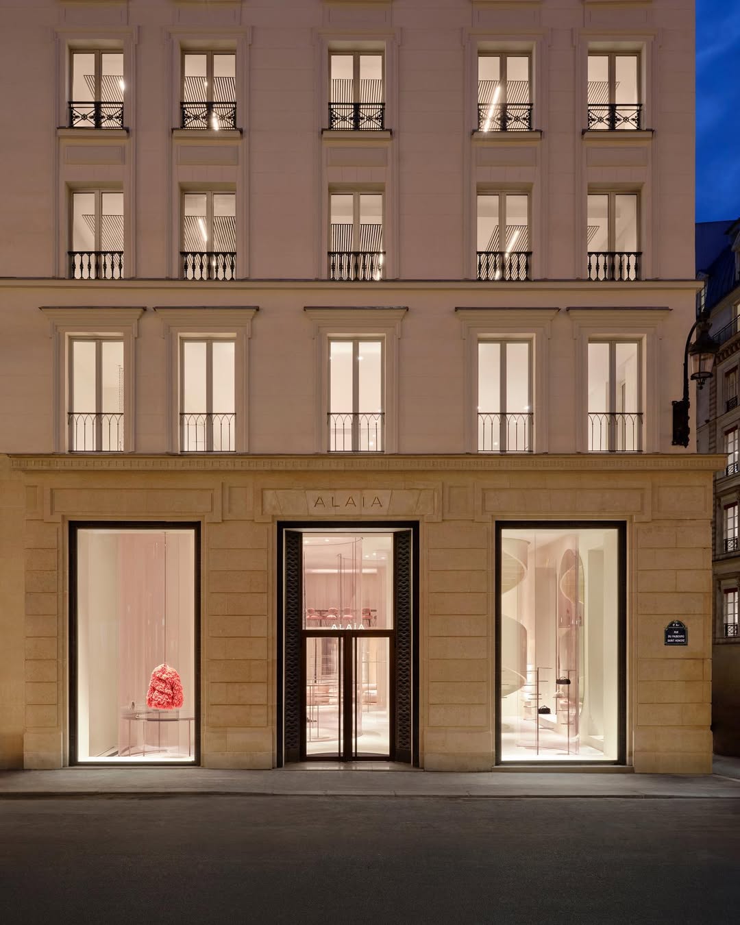 Maison Alaïa na Faubourg Saint-Honoré