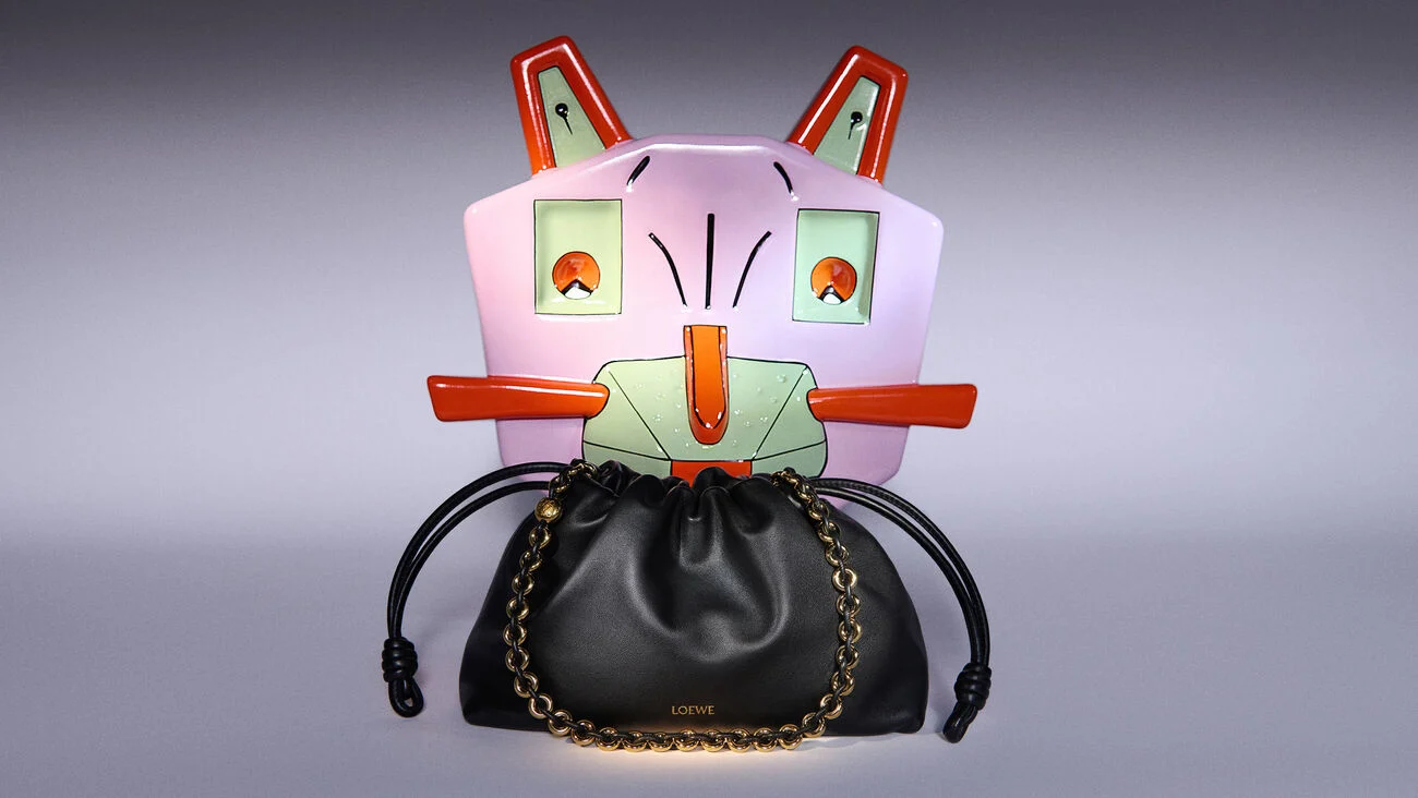 LOEWE e os gatos futuristas de Louis Wain