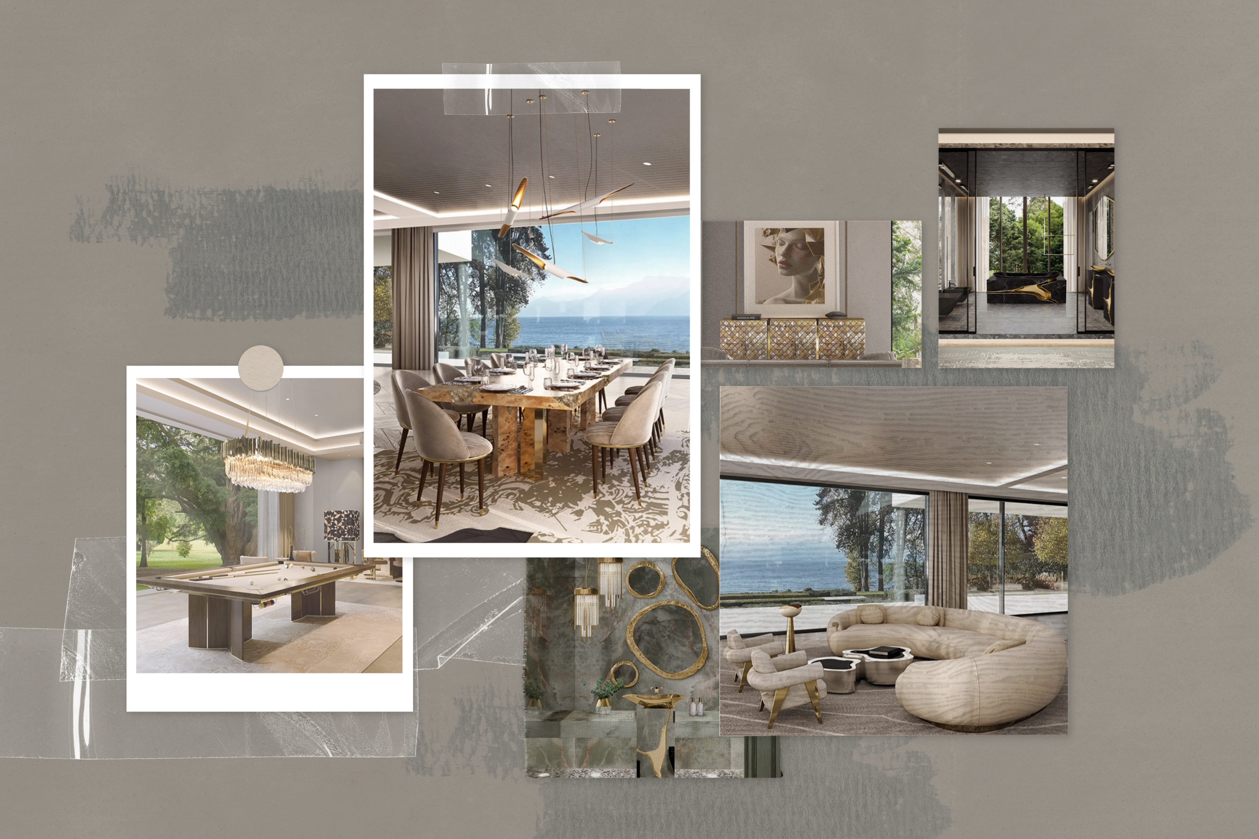 Refúgio moderno à beira do lago