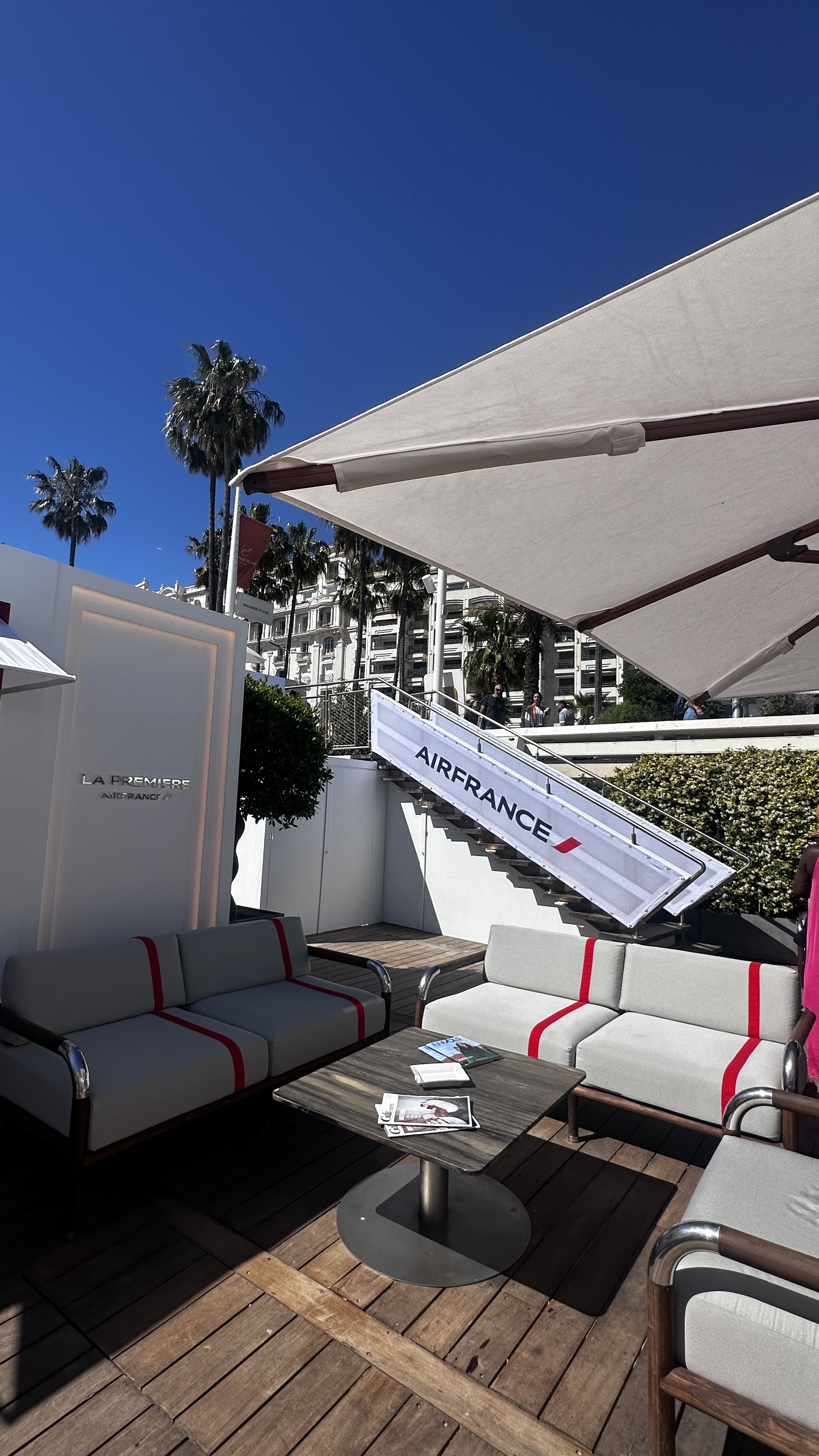 Air France: La Plage Cannes