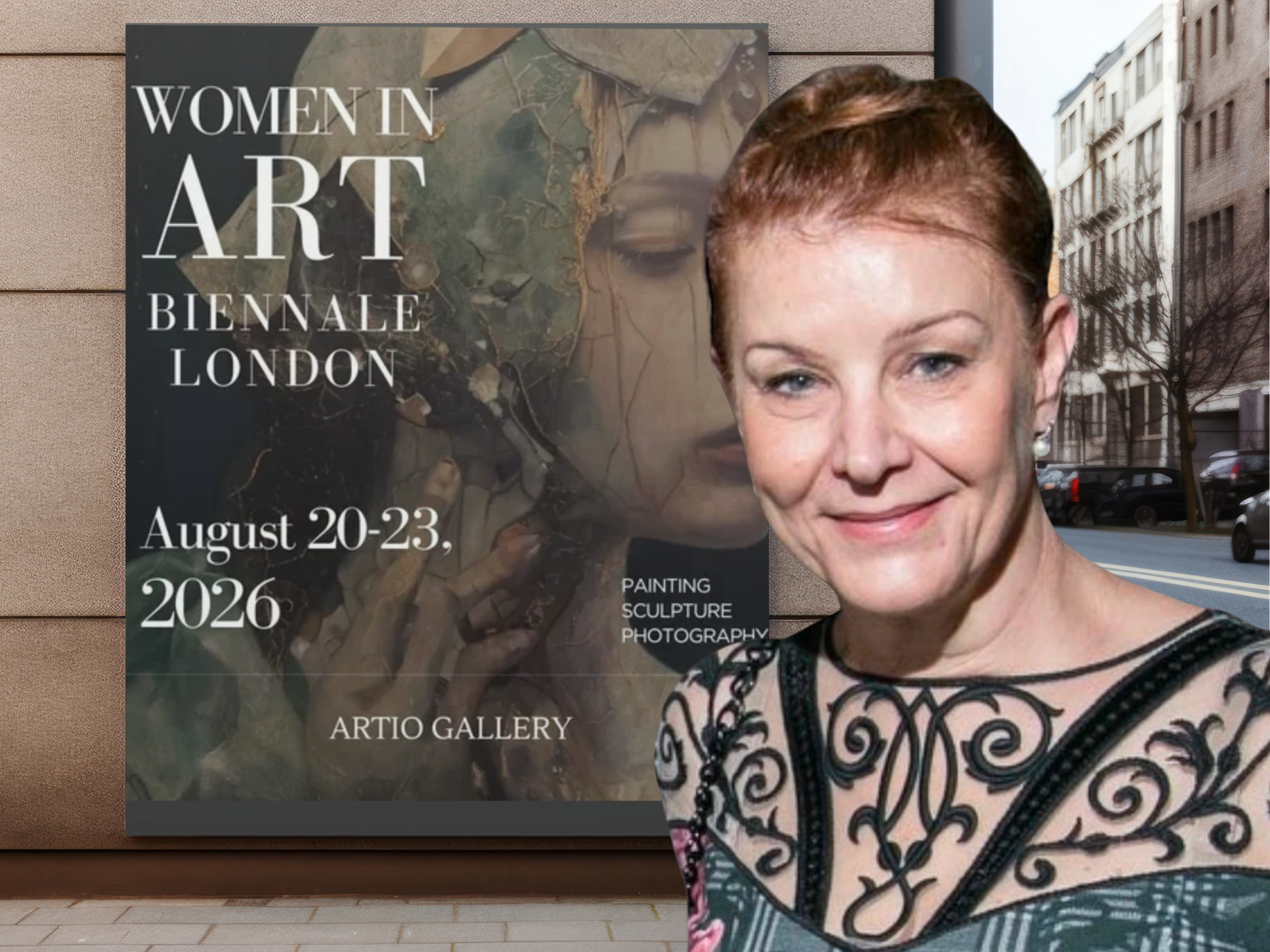 Myriam Dutra na Women in Art Biennale London 2026
